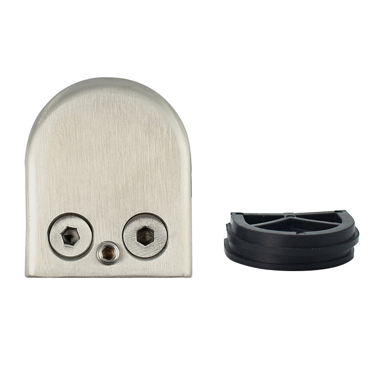 3 PCS 8-12mm Concavo Fondo Curvo Opaco Lucido In Acciaio Inox 201 Clip Fissa Ringhiera In Vetro Strato di Legno Bordo staffa di serraggio, 8-12mm, Curved Bottom, 201 Stainless Steel