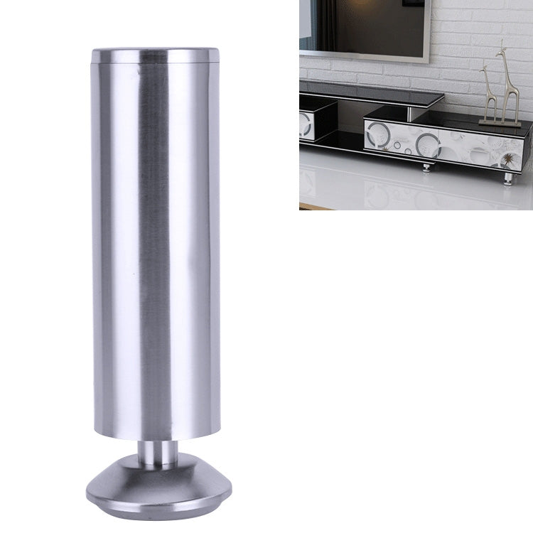 Piedini per mobili per divani con colonna ispessita per trafilatura di fili in acciaio inossidabile da 3 pezzi, altezza: 180 mm, 180mm
