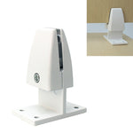 Clip per divisorio con clip di fissaggio per schermo da ufficio in lega di alluminio a forma di T da 3 pezzi (bianco), T Shape (White)