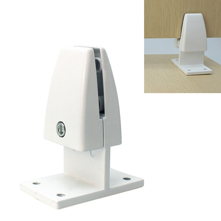 Clip per divisorio con clip di fissaggio per schermo da ufficio in lega di alluminio a forma di T da 3 pezzi (bianco), T Shape (White)