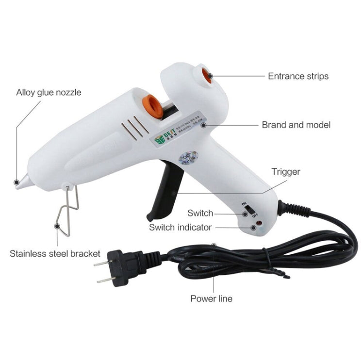 Pistola per colla pneumatica a caldo BEST-B-B AC 220V, BEST-B-B