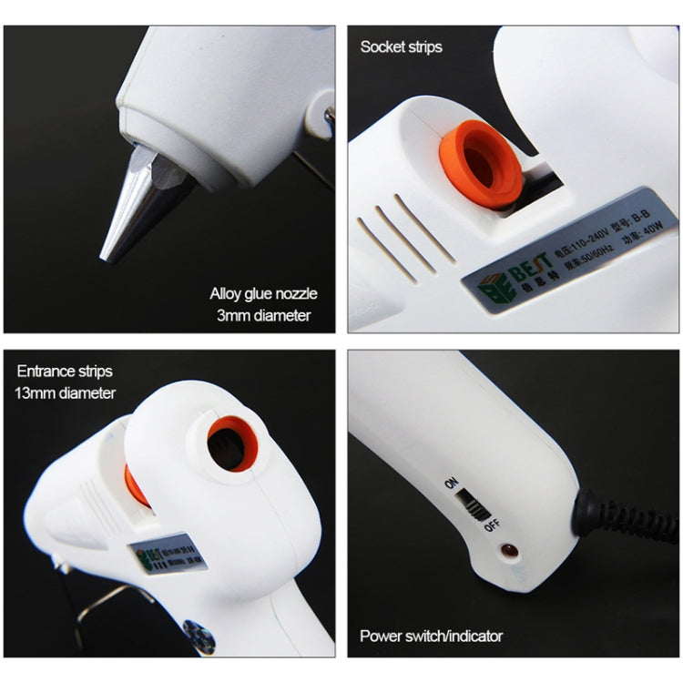Pistola per colla pneumatica a caldo BEST-B-B AC 220V, BEST-B-B