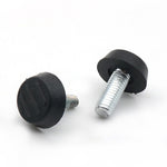 Stub di supporto per viti per mobili con poggiapiedi regolabile da 50 pezzi, M8x20, M8x20