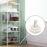 Stub di supporto per viti per mobili con poggiapiedi regolabile da 50 pezzi, M8x20, M8x20