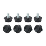 Stub di supporto per viti per mobili con poggiapiedi regolabile da 100 pezzi, M6x12, M6x12