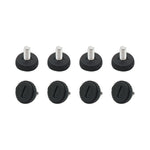 Stub di supporto per viti per mobili con poggiapiedi regolabile da 100 pezzi, M6x14, M6x14