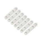 Codice di connessione in acciaio inossidabile da 40 pezzi, pezzo di connessione diritto, numero: 4, 4