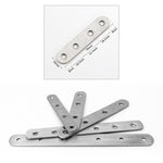Codice di connessione in acciaio inossidabile da 40 pezzi, pezzo di connessione diritto, numero: 4, 4