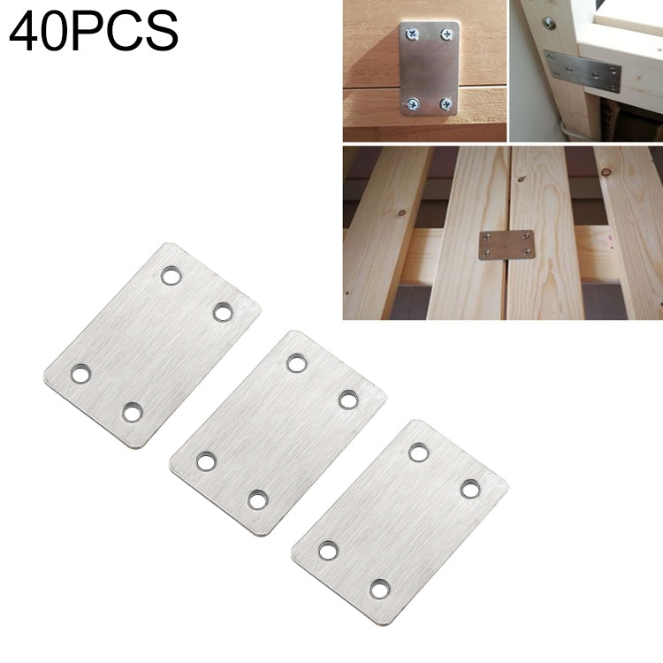 Codice di connessione in acciaio inossidabile da 40 pezzi, pezzo di connessione diritto, numero: 12, 12