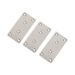 Codice di connessione in acciaio inossidabile da 10 pezzi, pezzo di connessione diritto, numero: 13, 13