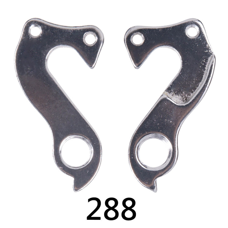 2 pezzi ZTTO 288 MTB bici da strada bici in lega deragliatore posteriore parti del gancio di coda, 288