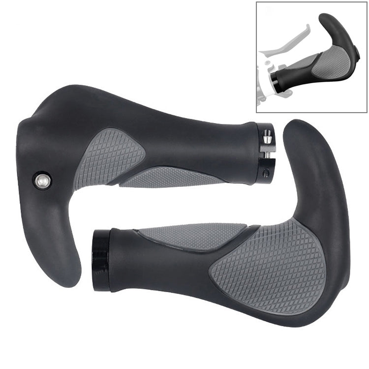 DEEMOUNT BGP110 Coprimanubrio in gomma per mountain bike, versione con clacson, Horn Version