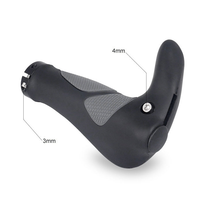 DEEMOUNT BGP110 Coprimanubrio in gomma per mountain bike, versione con clacson, Horn Version