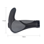 DEEMOUNT BGP110 Coprimanubrio in gomma per mountain bike, versione con clacson, Horn Version