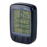 SUNDING 563C Contachilometri contachilometri luminoso per bicicletta con schermo LCD wireless impermeabile, versione inglese, 563C(Black), 563C(Blue), 563C (Yellow)