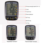SUNDING 563C Contachilometri contachilometri luminoso per bicicletta con schermo LCD wireless impermeabile, versione cinese, 563C, Chinese Version