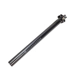 TOSEEK 3K Fibra di carbonio Mountain Bike Bici da strada Tubo sella per bicicletta Reggisella Raccordo per sedile Polo per bicicletta, Dimensioni: 31,6x400 mm, 31.6x400mm