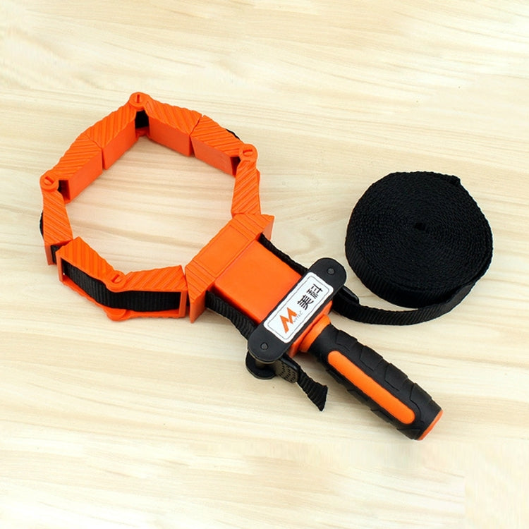 4 metri di materiale puro in nylon clip per bendaggio clip multifunzione tipo clip rilegatura ad angolo multilaterale morsetto per utensili per la lavorazione del legno, Woodworking Tool Clamp