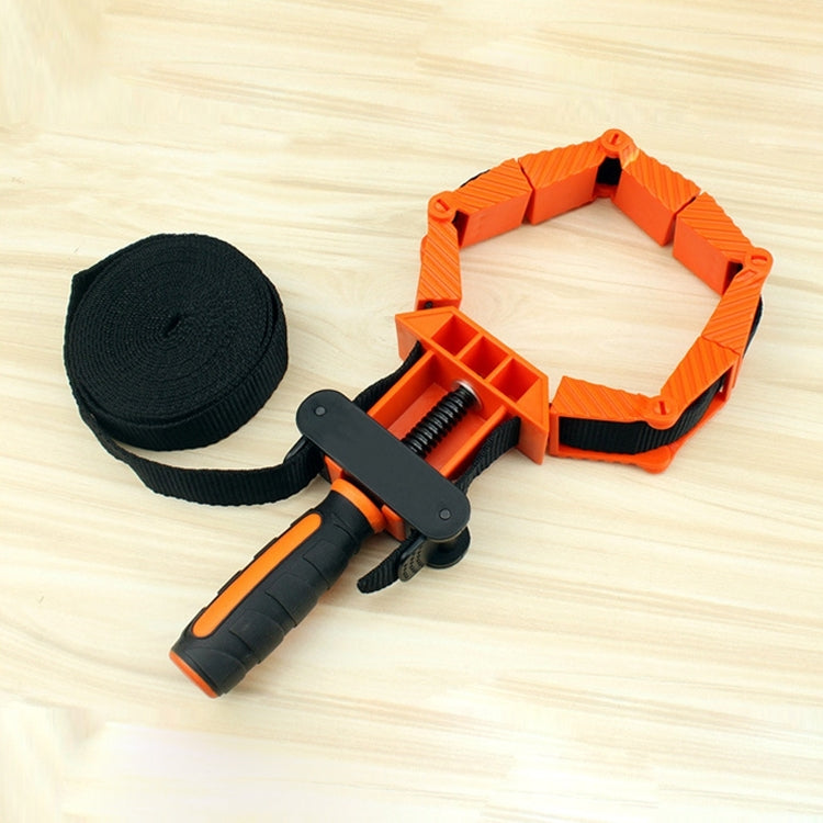 4 metri di materiale puro in nylon clip per bendaggio clip multifunzione tipo clip rilegatura ad angolo multilaterale morsetto per utensili per la lavorazione del legno, Woodworking Tool Clamp