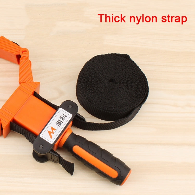 4 metri di materiale puro in nylon clip per bendaggio clip multifunzione tipo clip rilegatura ad angolo multilaterale morsetto per utensili per la lavorazione del legno, Woodworking Tool Clamp