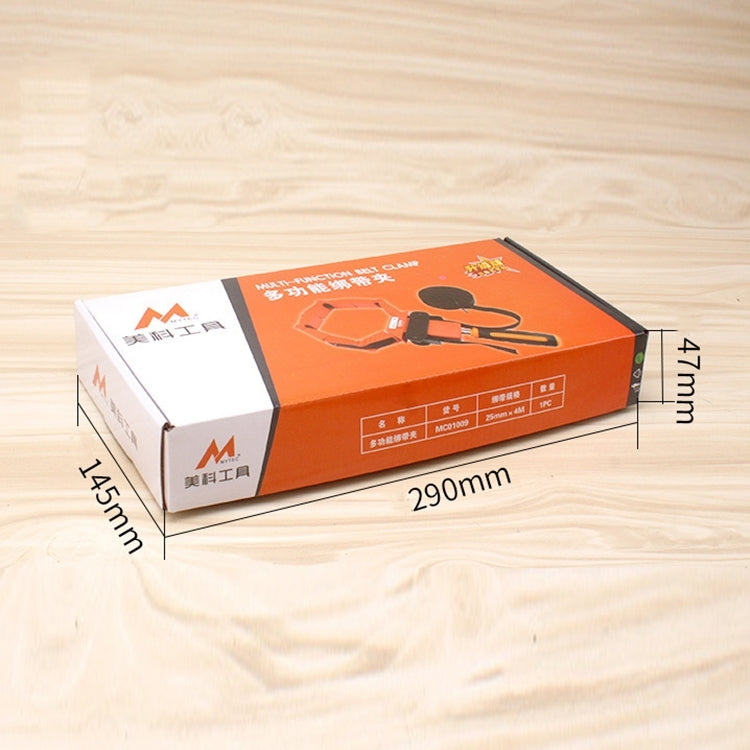 Clip in nylon con morsetto angolare 4 metri