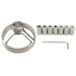 Guida per trapano 9 in 1 Maschera per fori tascabili verticali 5/6/7/8/9/10/12mm Localizzatore di fori per punte da trapano Kit di maschere per la lavorazione del legno in acciaio inossidabile, 9 in 1