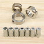 Guida per trapano 16 in 1 Maschera per fori tascabili verticali 5/6/7/8/9/10 / 12mm Localizzatore di fori per punte da trapano Kit di maschere per la lavorazione del legno in acciaio inossidabile, 16 in 1