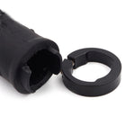 1 paio di manopole per manubrio in gomma con bloccaggio per bici MTB AG23 stile teschio, AG23, Skull Style