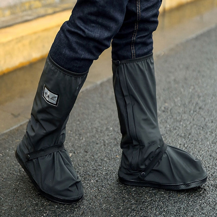 Scarpe da pioggia ispessite antiscivolo tubo alto XL