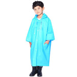 Cappello grande impermeabile trasparente satinato trasparente per bambini alla moda con dimensioni tascabili: XL, Size: XL