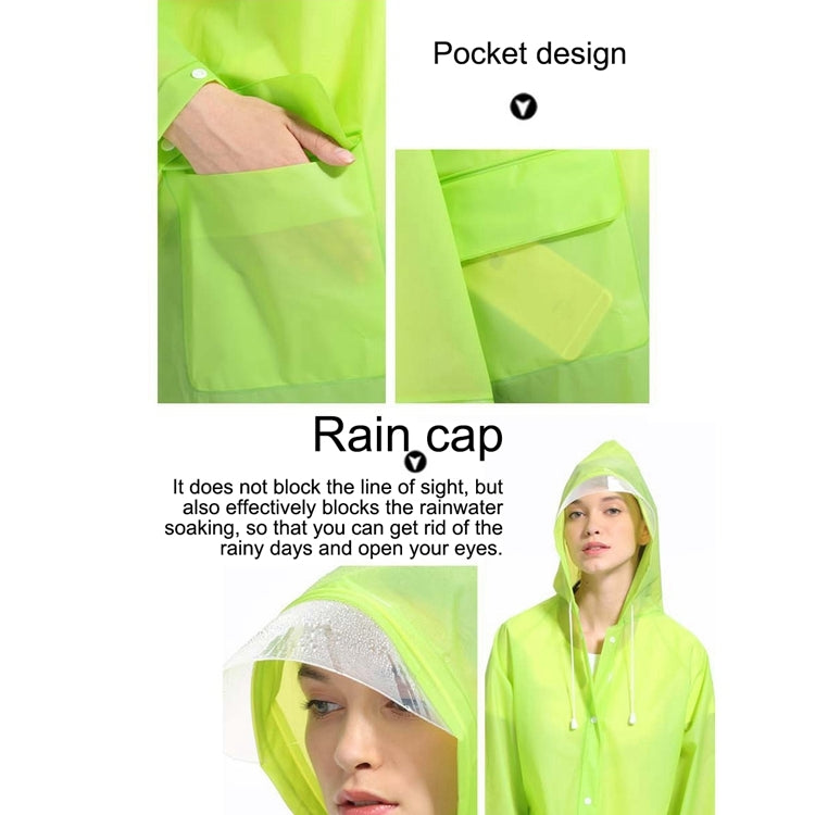 Cappello grande impermeabile trasparente satinato trasparente per bambini alla moda con dimensioni tascabili: XL, Size: XL
