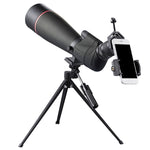 HTK-72 Telescopio monoculare con zoom per visione notturna ad alta definizione 20x-60x per campeggio all'aperto Birdwatching con treppiede, 20 x 60