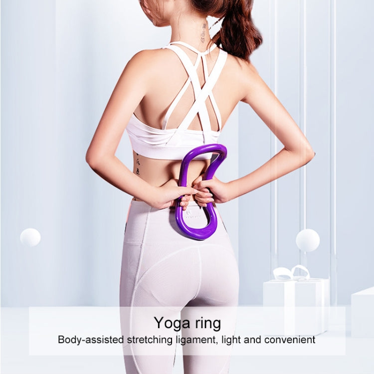 Anello di allungamento della fascia del cerchio di yoga del doppio punto di massaggio in PP Anello di resistenza del pilates, Dark Blue, Pink, Green, Grass Green, Light Pink, Purple, Sky Blue, Yellow