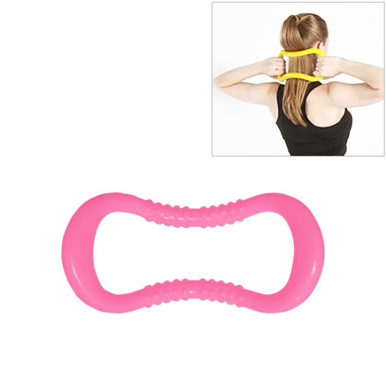 Anello di allungamento della fascia del cerchio di yoga del doppio punto di massaggio in PP Anello di resistenza del pilates, Dark Blue, Pink, Green, Grass Green, Light Pink, Purple, Sky Blue, Yellow