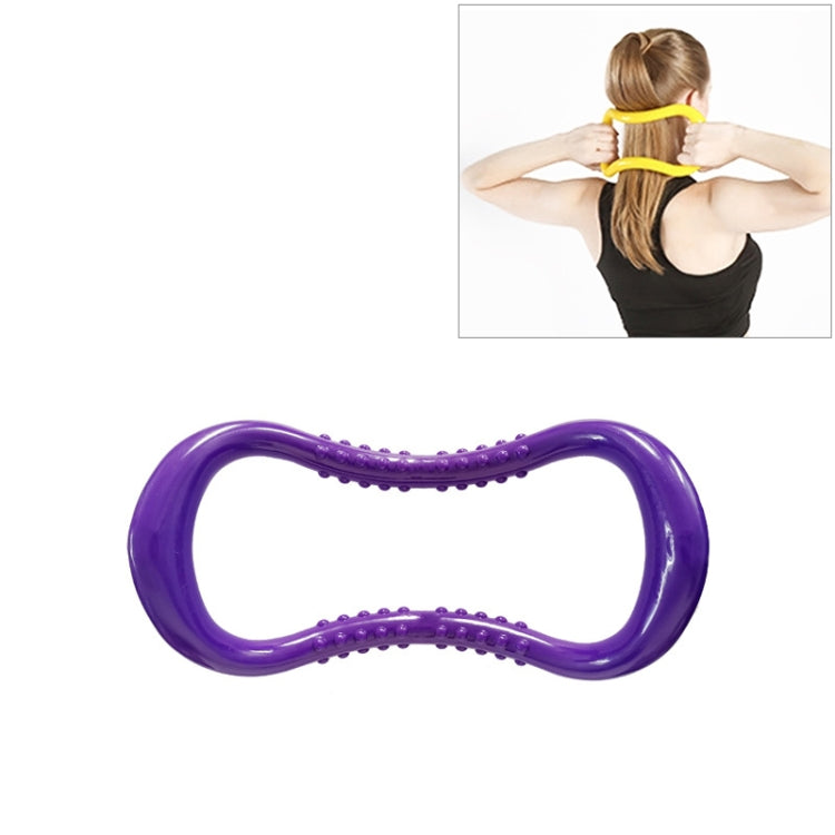 Anello di allungamento della fascia del cerchio di yoga del doppio punto di massaggio in PP Anello di resistenza del pilates, Dark Blue, Pink, Green, Grass Green, Light Pink, Purple, Sky Blue, Yellow