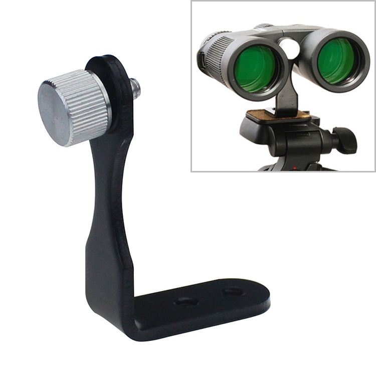Datyson 5P0008 Connettore per treppiede per telescopio Staffa adattatore adattatore a forma di L interamente in metallo, 5P0008