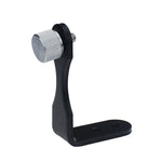 Datyson 5P0008 Connettore per treppiede per telescopio Staffa adattatore adattatore a forma di L interamente in metallo, 5P0008