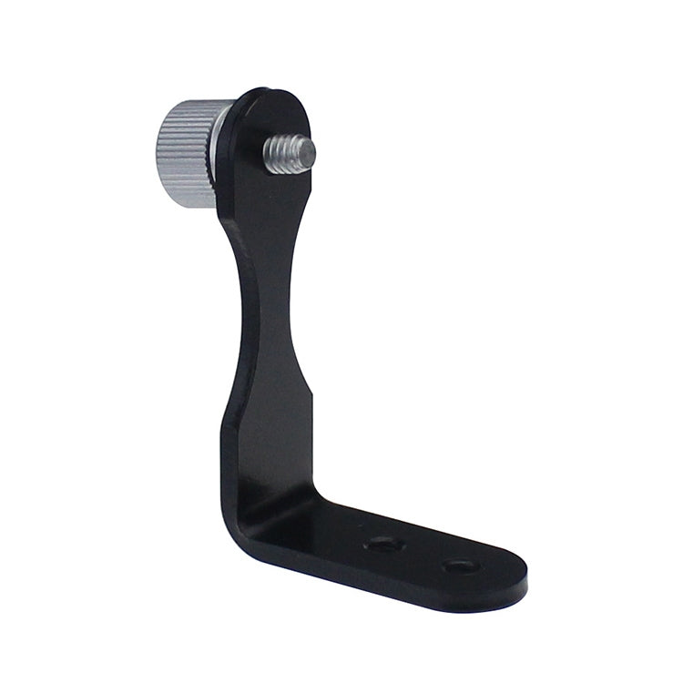 Datyson 5P0008 Connettore per treppiede per telescopio Staffa adattatore adattatore a forma di L interamente in metallo, 5P0008