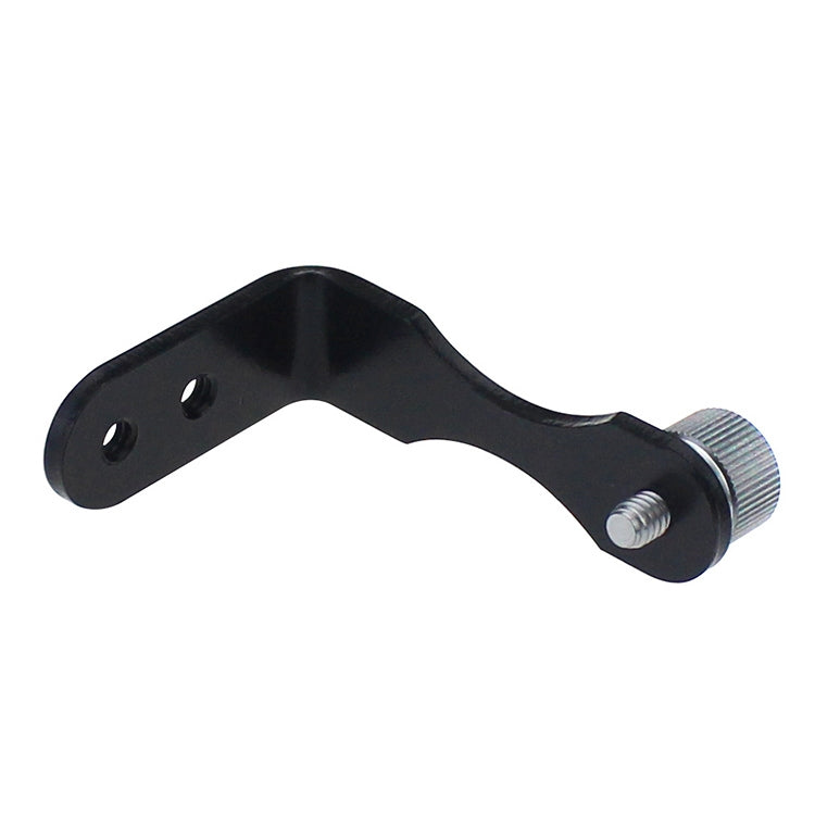 Datyson 5P0008 Connettore per treppiede per telescopio Staffa adattatore adattatore a forma di L interamente in metallo, 5P0008