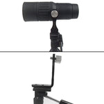 Datyson 5P0008 Connettore per treppiede per telescopio Staffa adattatore adattatore a forma di L interamente in metallo, 5P0008
