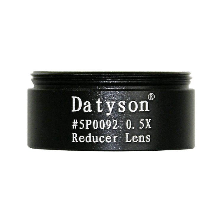 Datyson 5P0092 Accessori per telescopio astronomico con filettatura grossa Obiettivo da 1,25 pollici 0,5X con messa a fuoco ridotta Obiettivo con potenza ridotta, 5P0092 Coarse Threaded