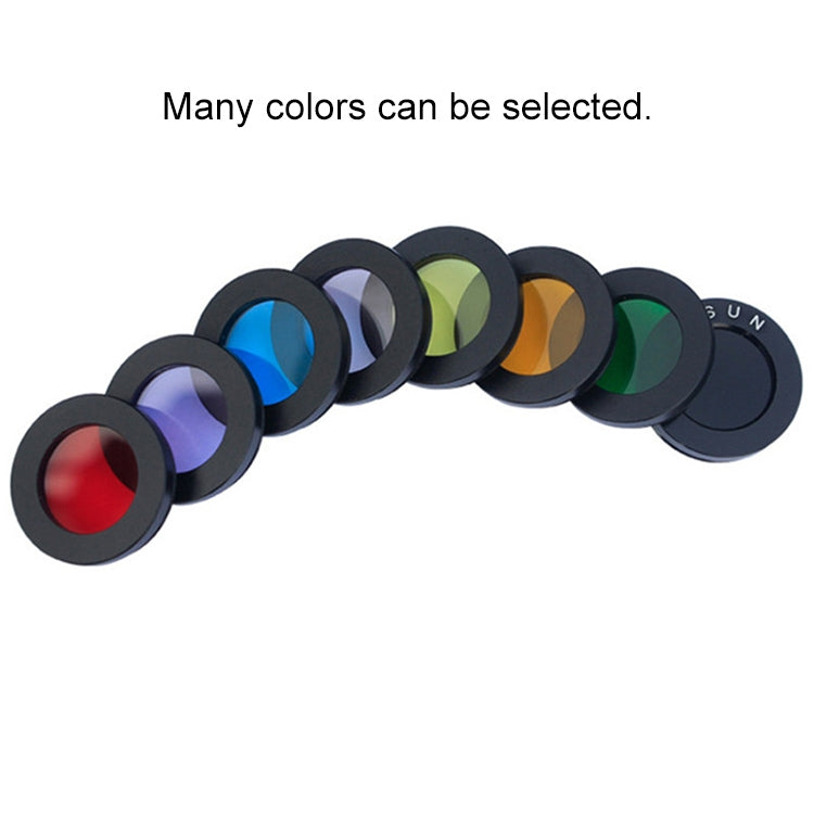 Datyson 5P9954 Accessori per telescopio astronomico Filtro nebuloso pianeta luna da 1,25 pollici Edizione neutra, Black, Orange, Pink, Green, Blue, Purple, Red, Yellow