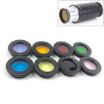 Accessori per telescopio astronomico Datyson Filtro nebulosa pianeta luna da 1,25 pollici Edizione neutra, un set di 8 colori, A Set of 8 Colors