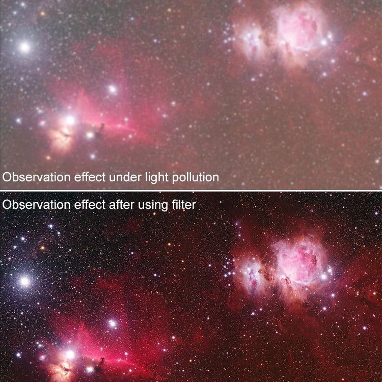 Datyson 5P9973 Telescopio UHC che blocca l'inquinamento luminoso urbano Filtro per bloccare l'inquinamento luminoso da 1,25 pollici, Blocking Filter