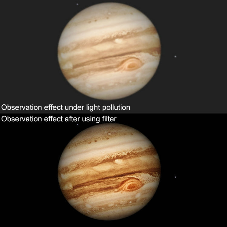 Datyson 5P9973 Telescopio UHC che blocca l'inquinamento luminoso urbano Filtro per bloccare l'inquinamento luminoso da 1,25 pollici, Blocking Filter