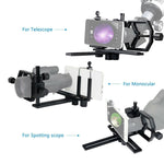 Supporto fotografico con telescopio Datyson 5P0010L, standard + 2 supporti per telefono, Standard + 2 Phone Holder