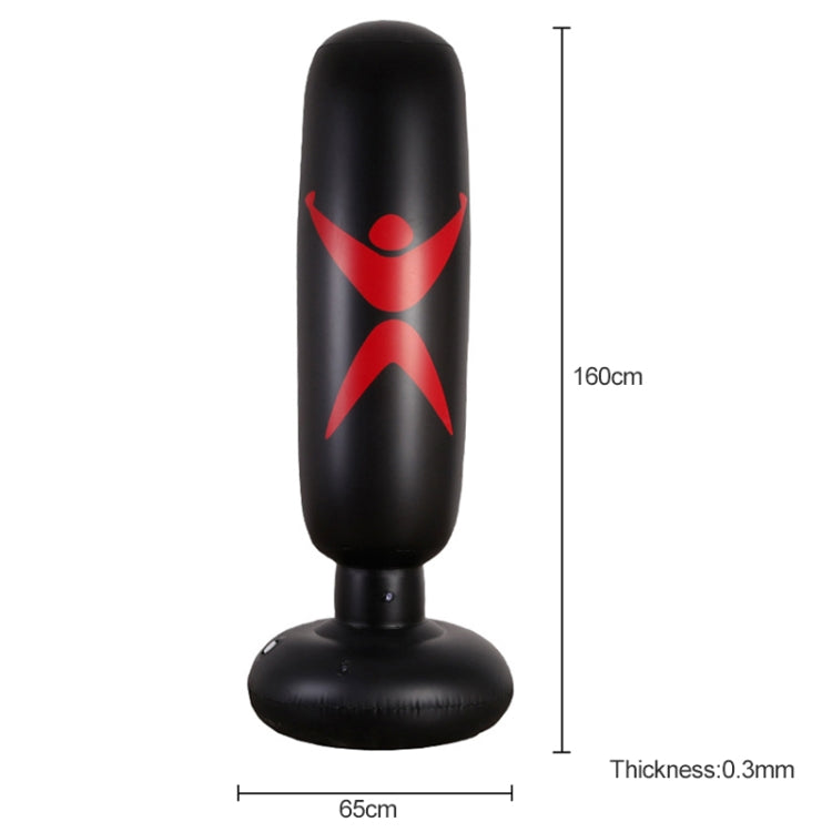 Sacchi di sabbia da sciopero ispessimento del giocattolo fitness con colonna da boxe gonfiabile per bambini in PVC, altezza: 160 cm, Strike Sandbags
