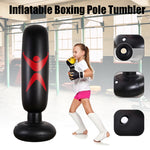 Sacchi di sabbia da sciopero ispessimento del giocattolo fitness con colonna da boxe gonfiabile per bambini in PVC, altezza: 160 cm, Strike Sandbags