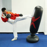 Sacchi di sabbia da sciopero ispessimento del giocattolo fitness con colonna da boxe gonfiabile per bambini in PVC, altezza: 160 cm, Strike Sandbags
