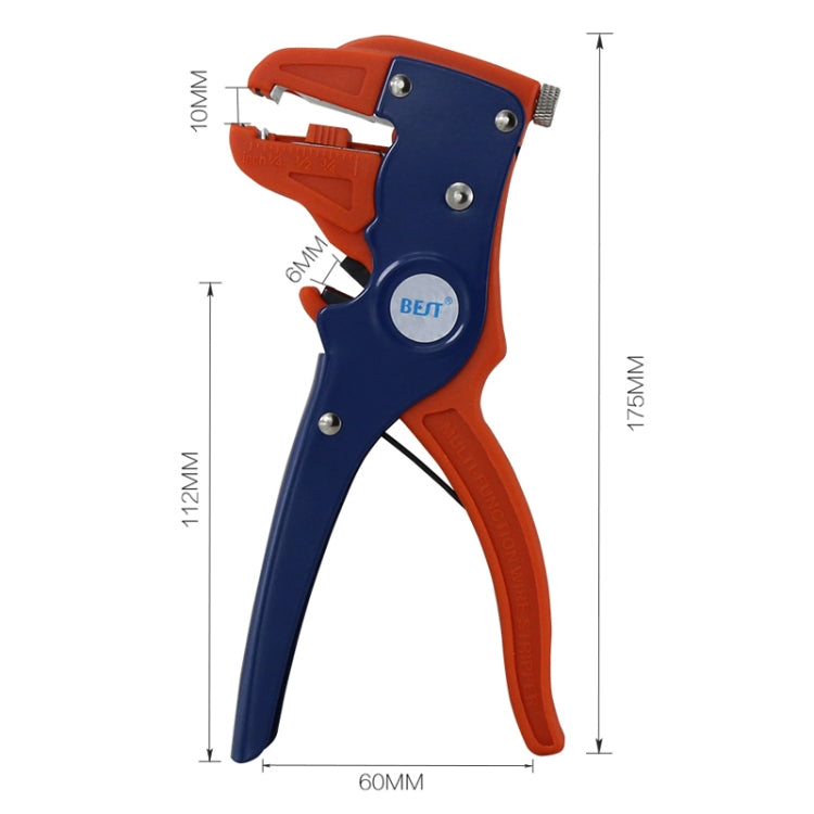 Pinza per tagliare e crimpare spelafili BEST-318, BEST-318